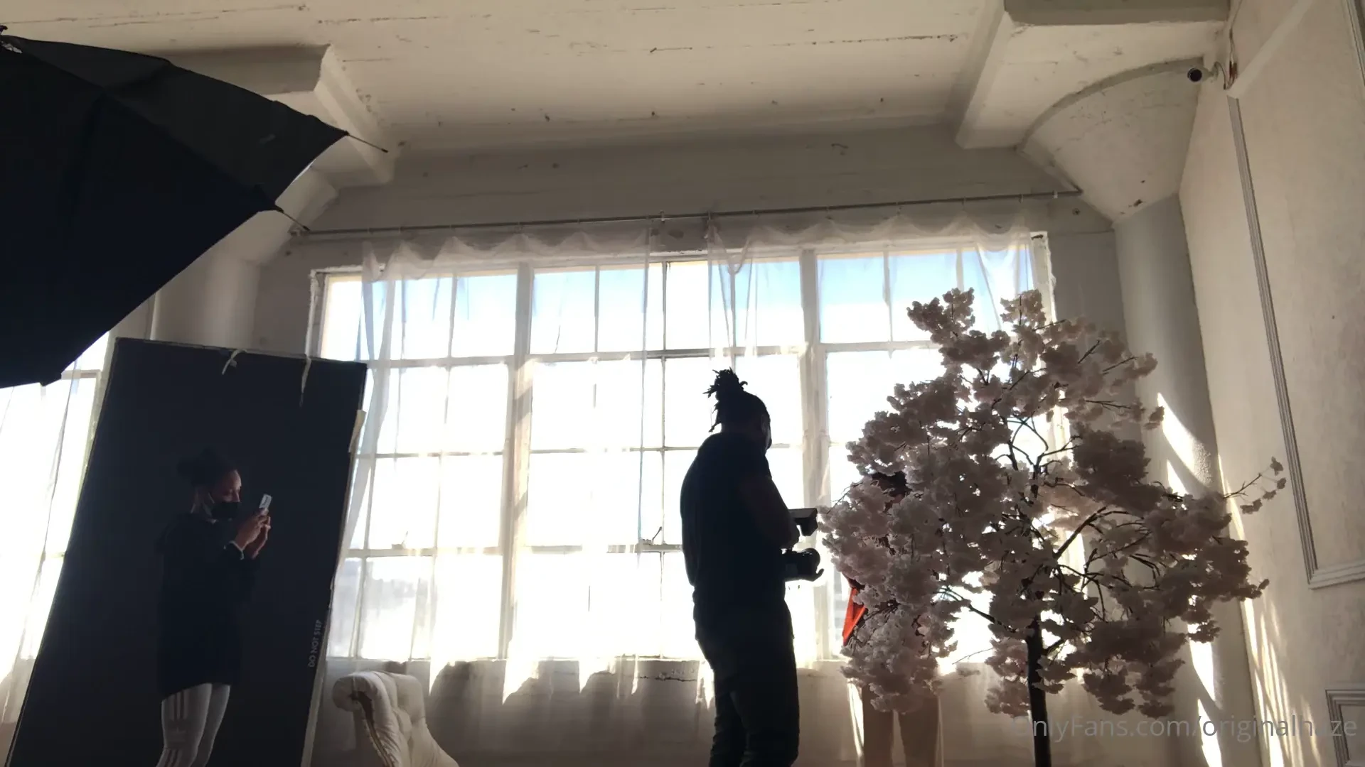 Some bts of the first shoot i styled creative directed and first part 2 