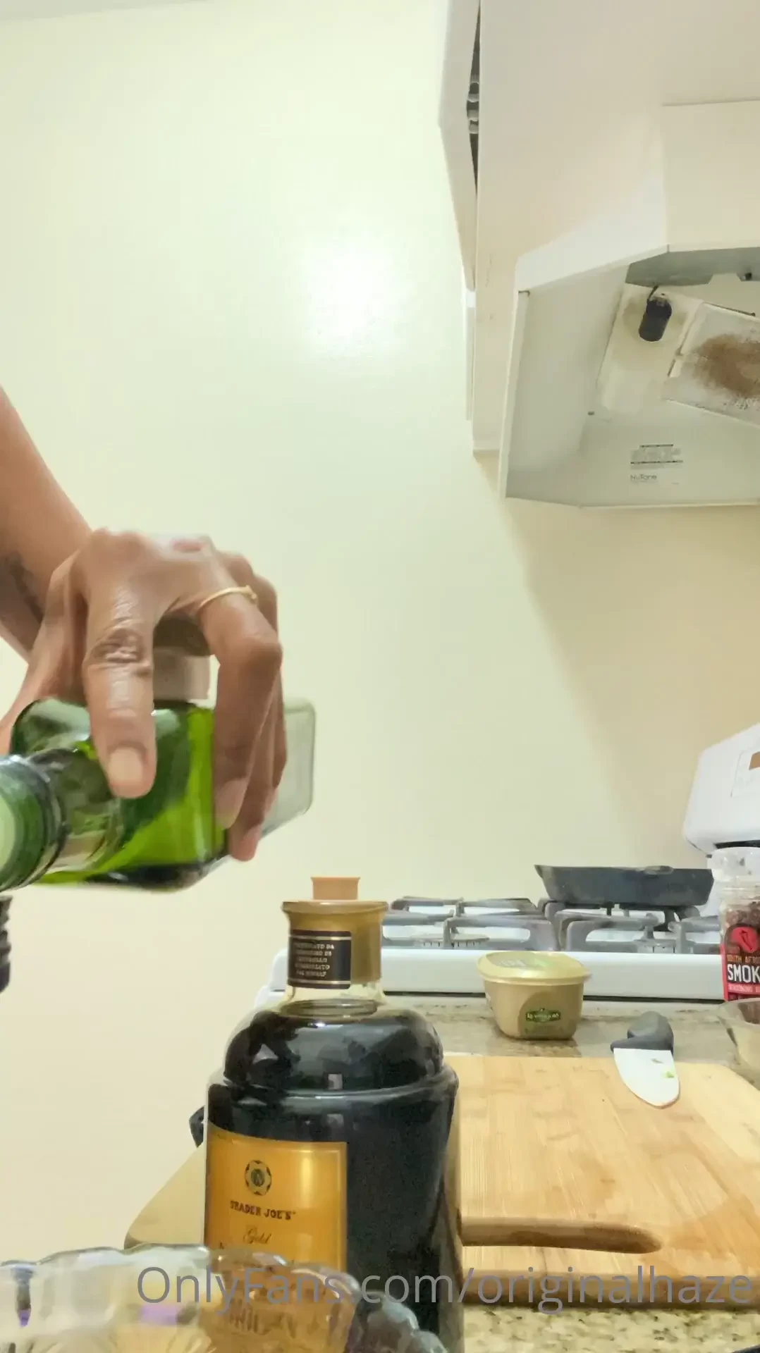 Breaking my fast the other day y all did miss a smoothie situation but 