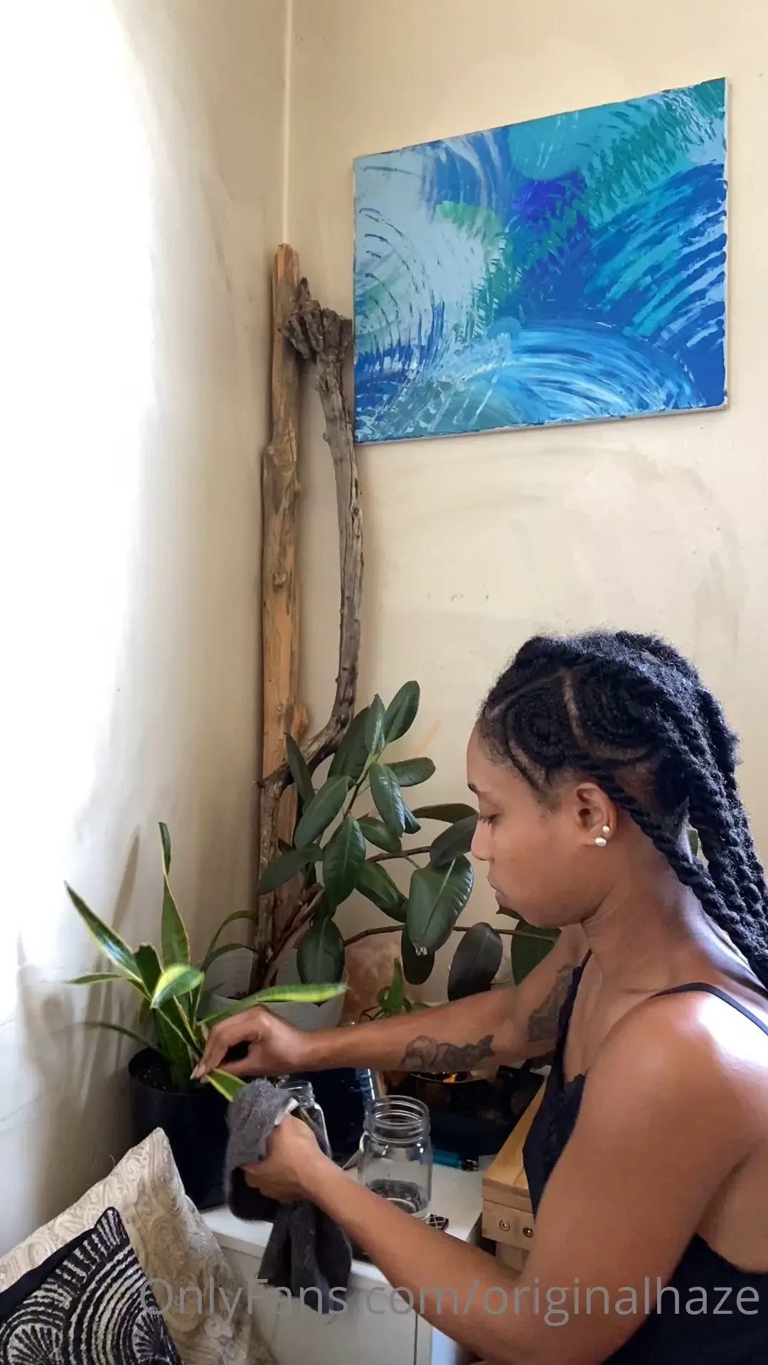 Sunday self care shenanigans trying on my new fenty savage pieces part 1 