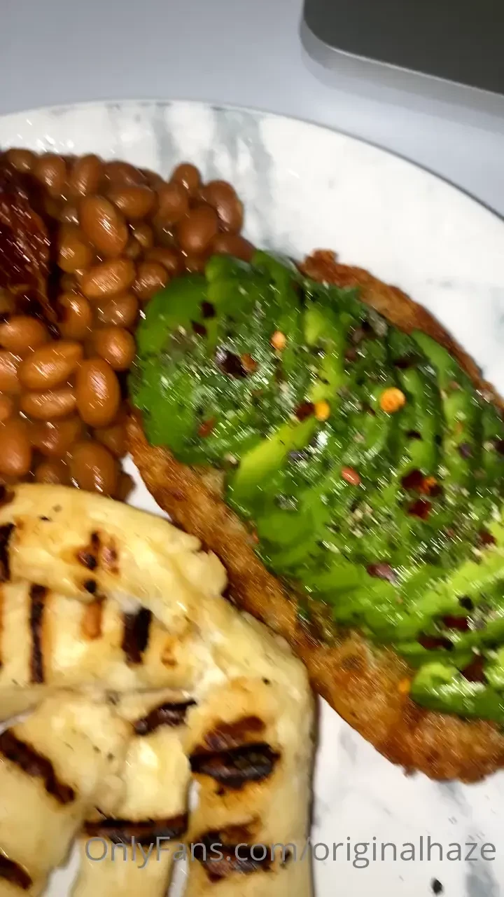 English breakfast for dinner 