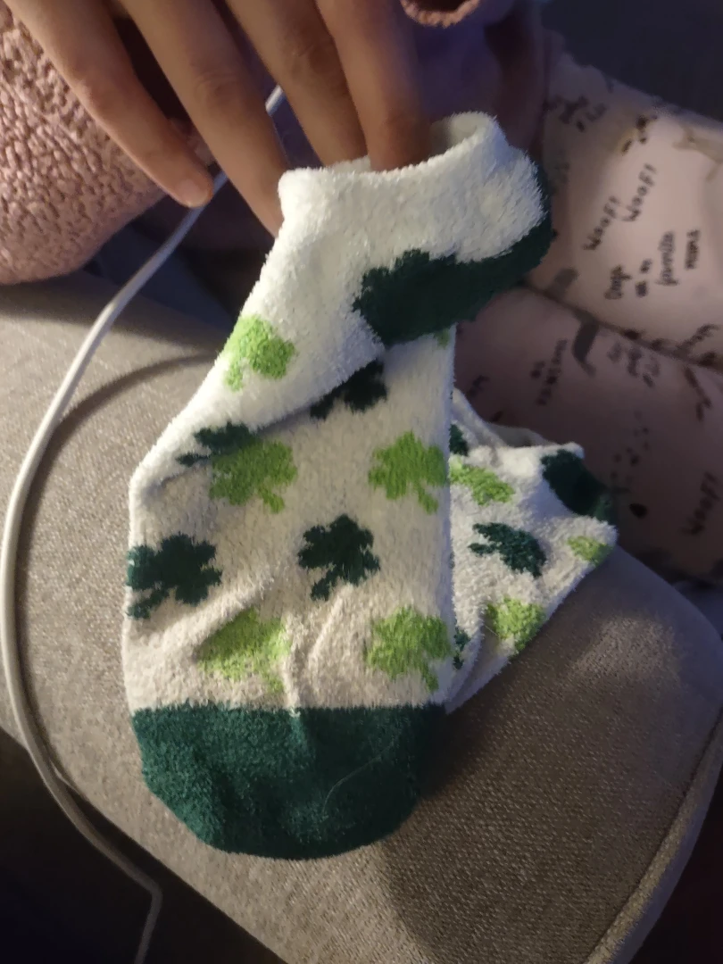 What would you do with my shamrock socks 