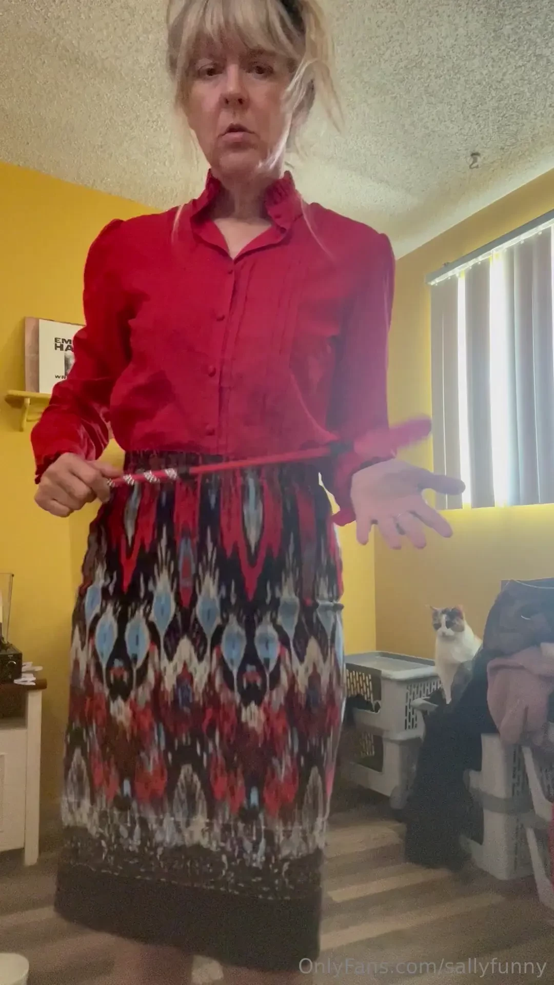 Cat messing up the spicy content 