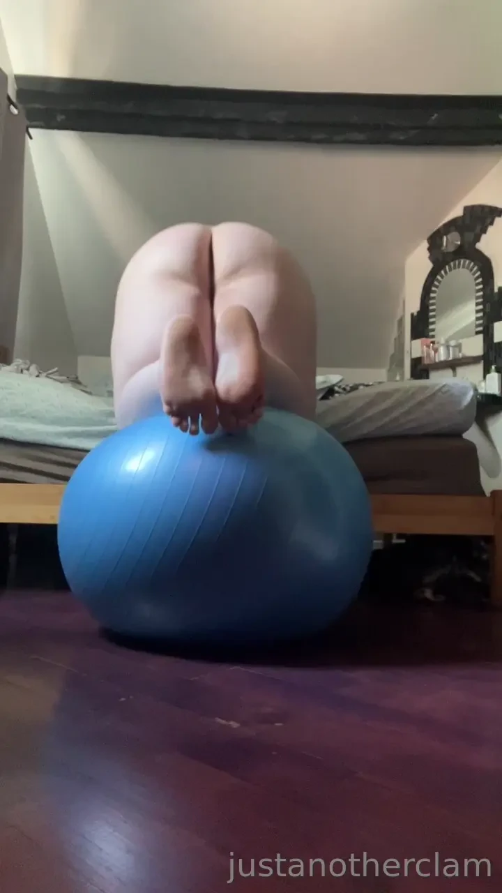 Can i play with your big blue ball 