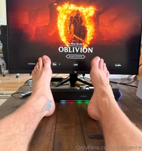 I rearranged my living room just so i could play the oblivion remaster
