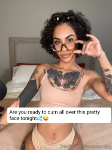Are you ready to cum all over this pretty face tonight