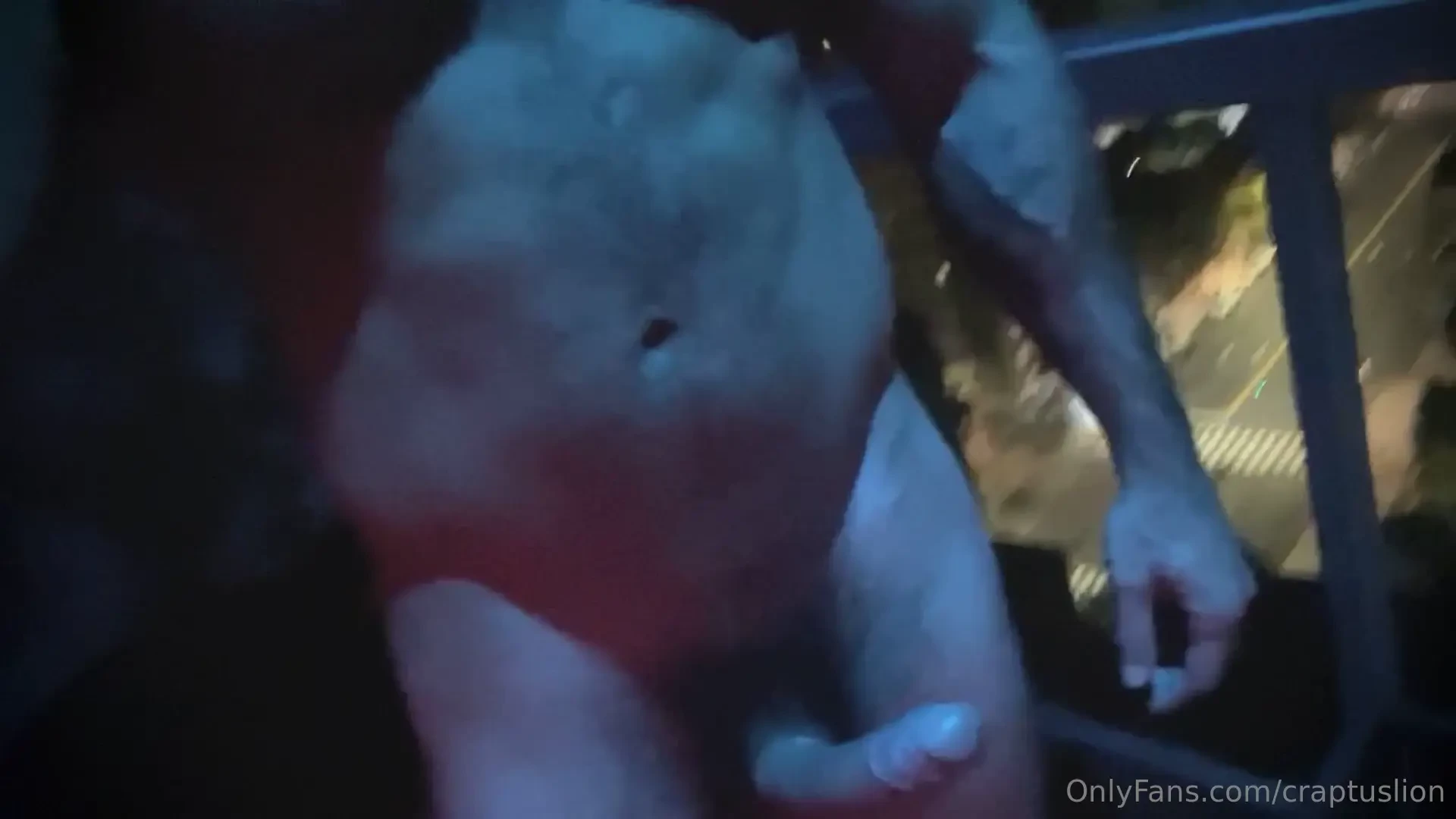 Horny midnight in the balcony 