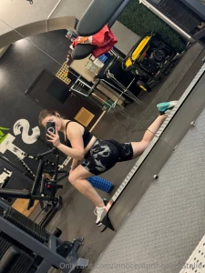 A little stretching before a workout what sport do you do write in the