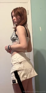 No panties i think you will like the last 2 photo video part 1