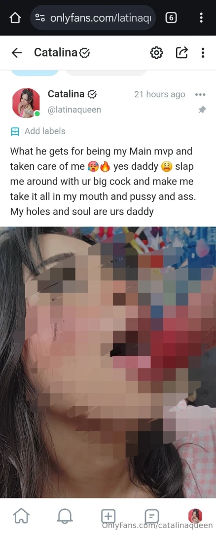 The naughty things u see on my main account shoot for me not against 