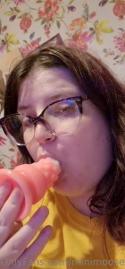 Sucking dildos part 1