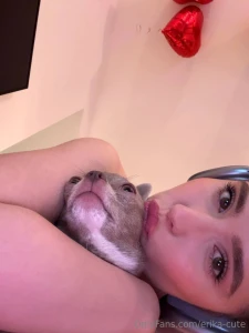 This is bass and he s a big cuddler do you have a pet tell me