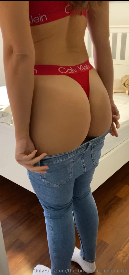 Jeans and ck thong is my fave combo on her nina parker part 4 