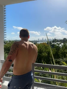 Who wants to rub my back while looking at the sunset