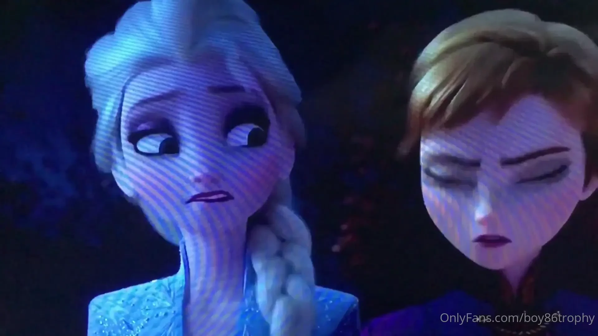 When someone requested i do a scene from frozen 2 i immediately knew 