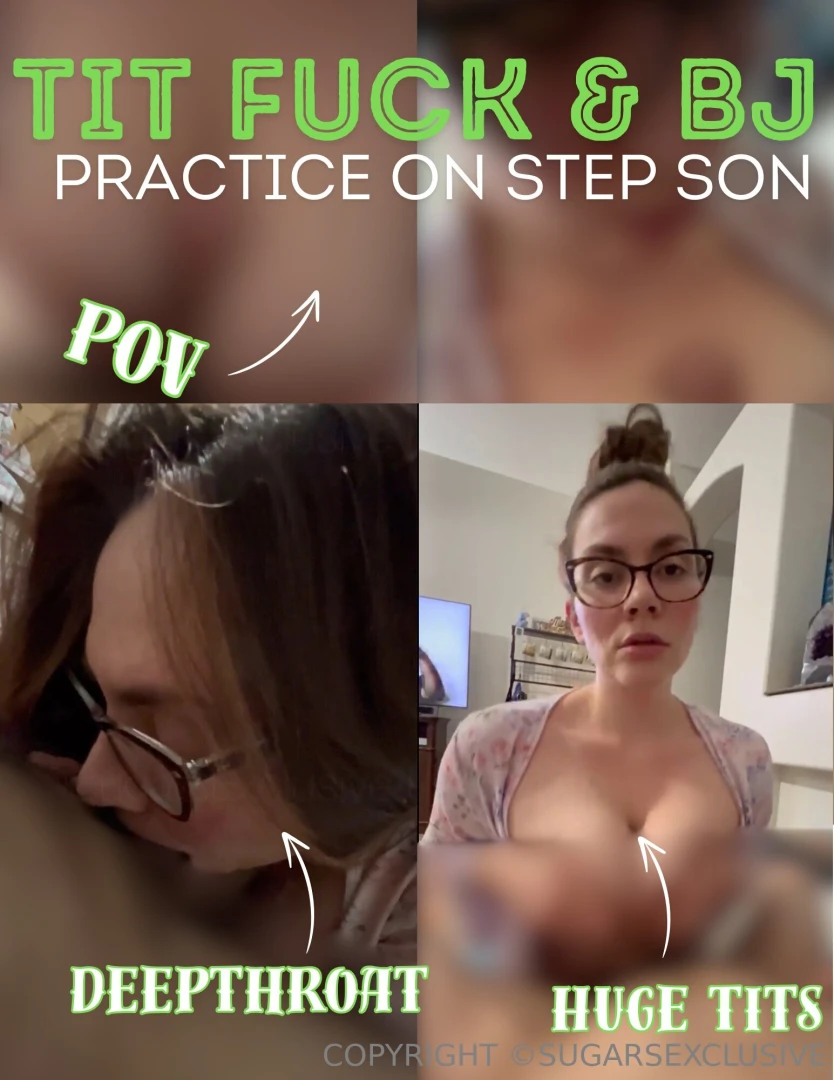 Let step-mommy please you let me take that cock out of your pants and 