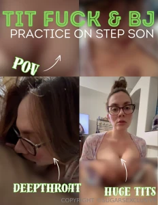 Let step-mommy please you let me take that cock out of your pants and