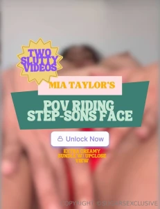 Pov face sitting unlock and get step mommy riding your face with