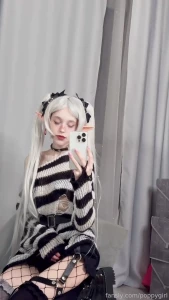Some playful vids 3 fyp video cosplay skinny petite smalltits egirl part 1
