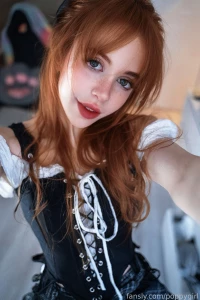 Just a silly selfie fyp selfie redhead longhair pale young 18 petite part 1