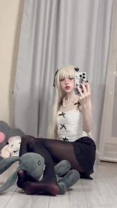 Wanna be my bunny - - fyp selfie cosplay egirl cute 18 petite feet
