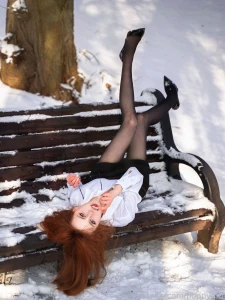 Just trying to seduce you is it working fyp selfie redhead longhair