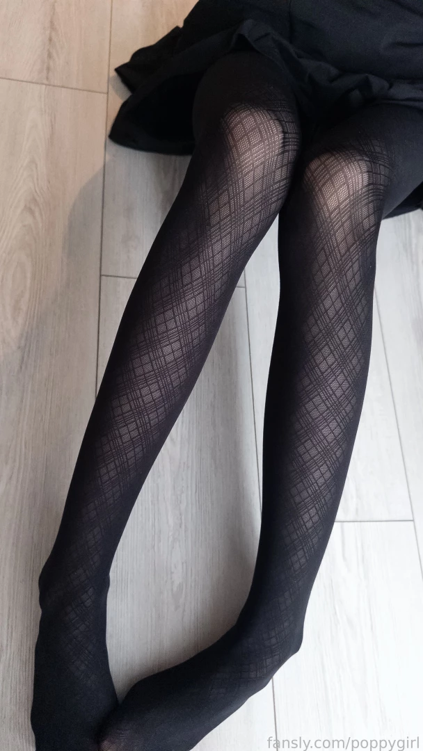 Feet and heels picture set in my new favorite tights fyp selfie part 2 