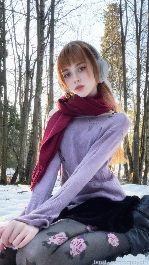 Spring is coming fyp selfie redhead longhair pale young petite part 2 