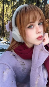 Spring is coming fyp selfie redhead longhair pale young petite part 1