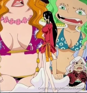 Boa hancock s red pajamas part 1