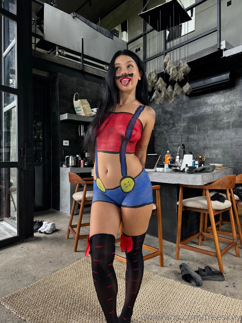 Head to toe 100 paint 100 temptation 