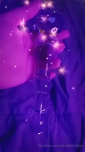 My pretty glass toy it gets me so creamy everytime