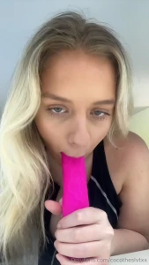 So pretty with my mouth full