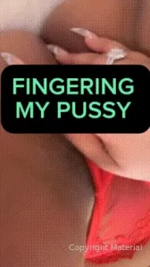 My pussy needs your cock instead of my fingers asap