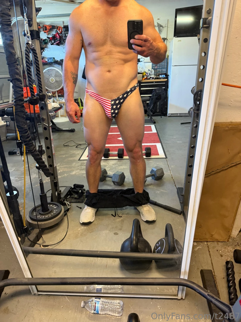 Couldn t wait to workout in these super sweaty garage workout and then part 3 