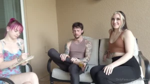 Our therapist is a freak fr catch our 3some in your dms now