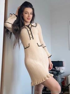 I love how this dress flows around my body making every movement soft