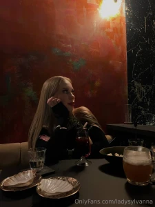 The evening promised to be special as we went to a restaurant we had