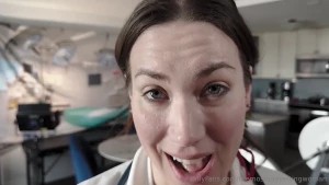 Nurse stella makes a home visit to milk you dry don t think you can