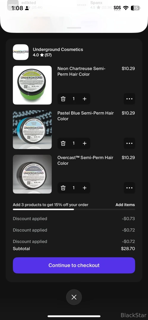 Wanna 2 color my hair found this new brand i would like to try out 