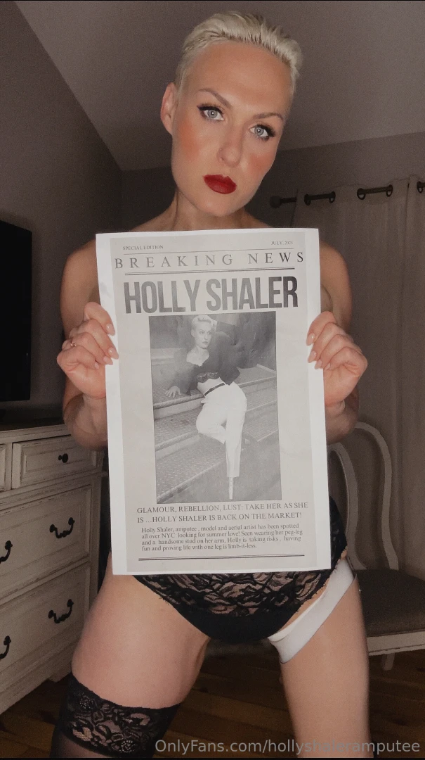 Tomorrow if you re not already allofhollyshaleramputee hop on over 