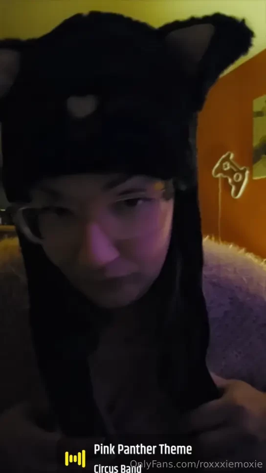 Roxxi got a new kitty me-ow 