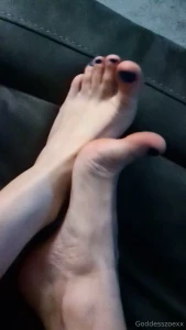 This goddess needs a foot rub any volunteers mouth optional but