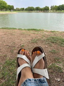 Had to go barefoot at the park for a sec part 2