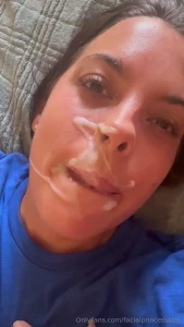 Few clips of me licking swallowing my bfs delicious cum destroyer_dlm part 2