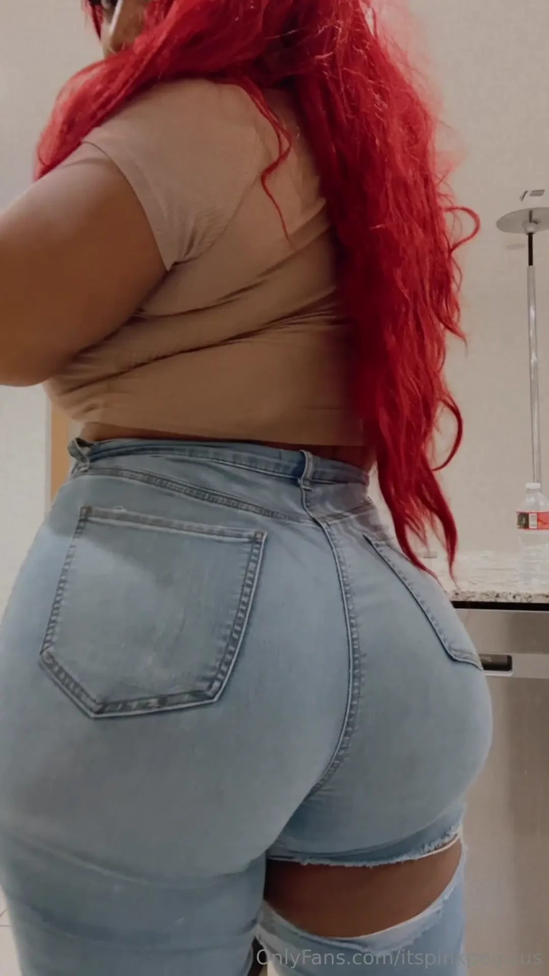 These jeans have a snug fit what do you think 