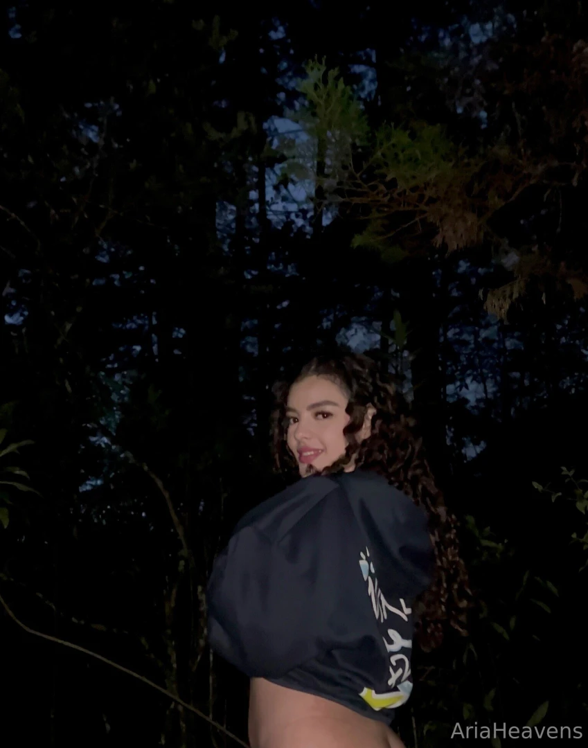 Imagine a private date in the woods just you and me 