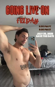 Clear your friday night i m going live and it s going to get real