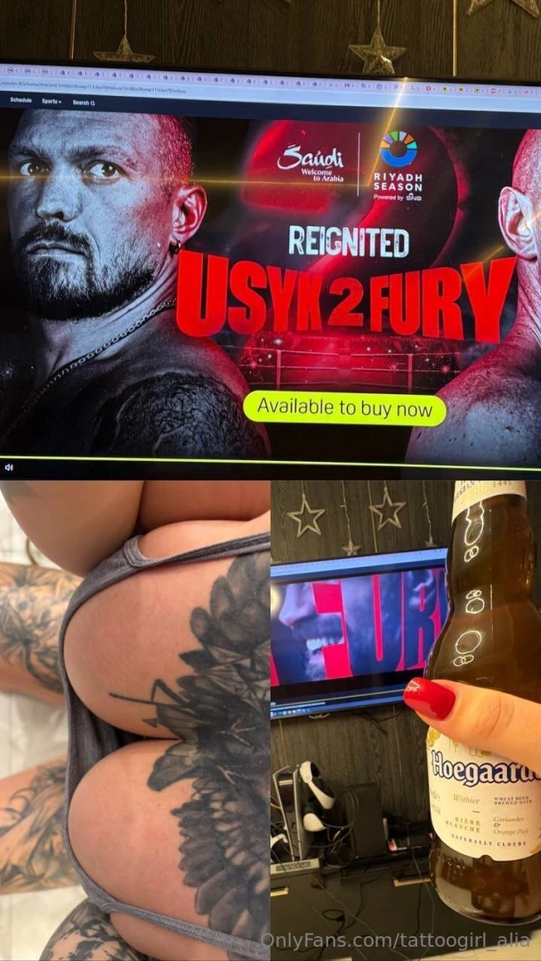 Are you looking forward to this fight as much as my pussy or my pussy part 1 