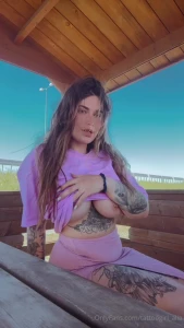 I showed off more than just my nipples