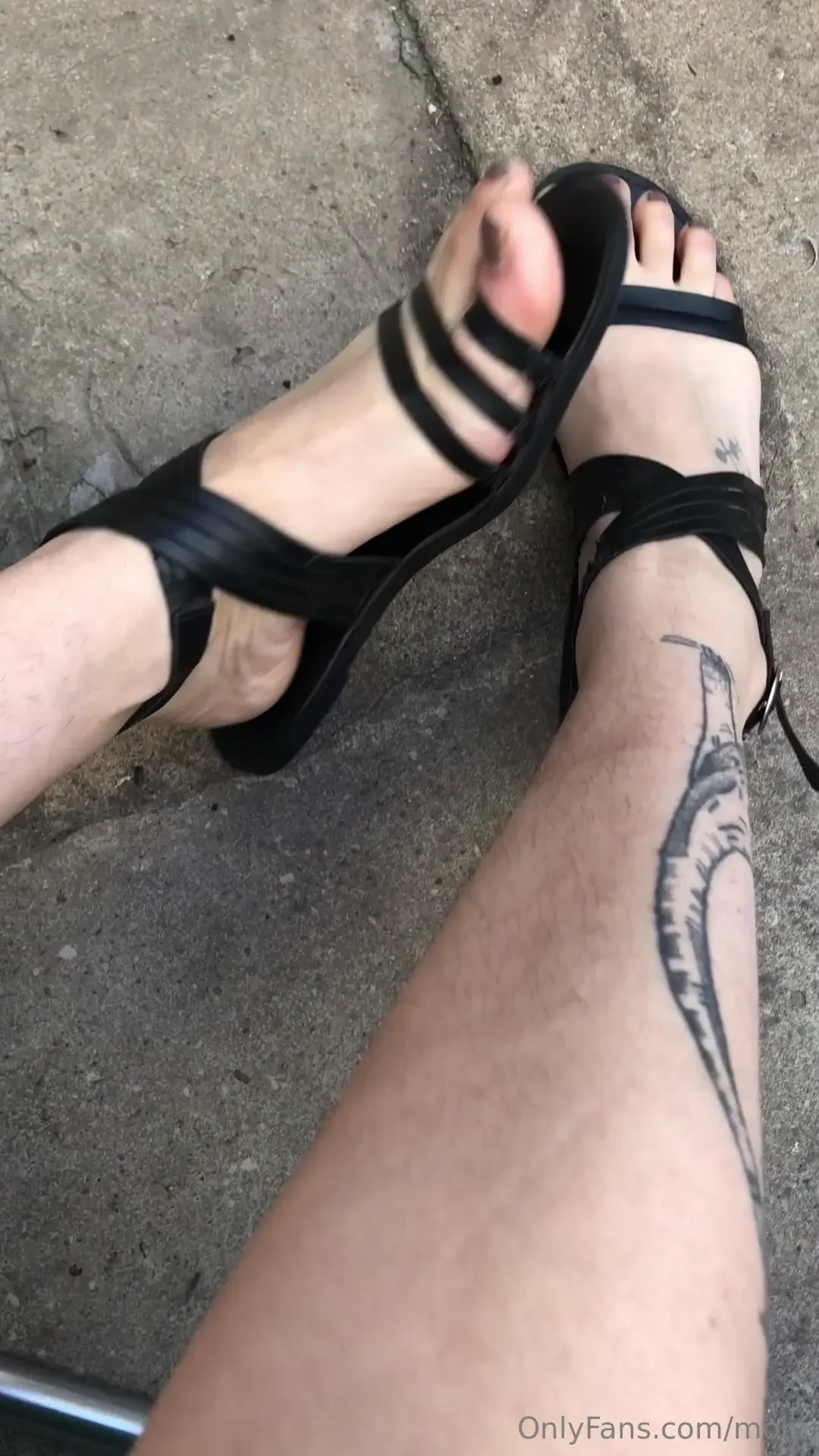 Would you give me a foot massage unlock the video to watch it in its 